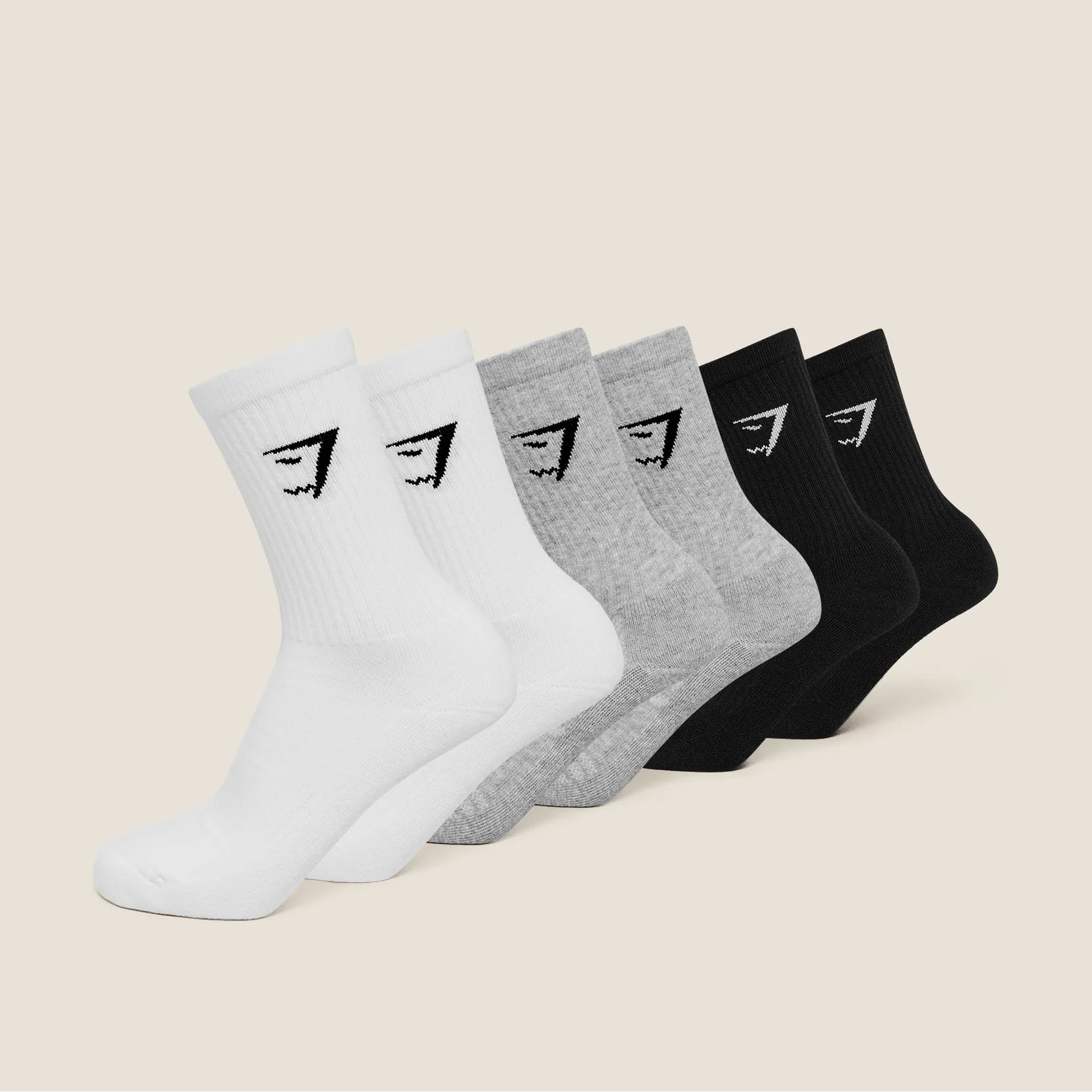 PREVENTA - Crew Socks 6pk